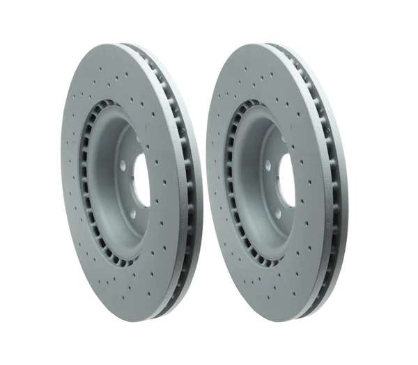 Cross Drilled Front Brake Rotor Set (345x30mm) - Audi / B8 / S4 / S5 / C7 / A6 / A7 / Q5 8R
