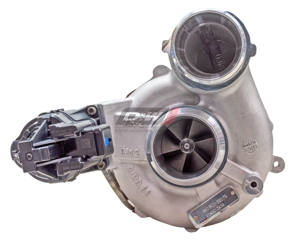 D&W Diesel - Genuine Garrett MGT2260 Turbocharger BMW 4.4L V8 S63 Twin Turbo (2018-2022)