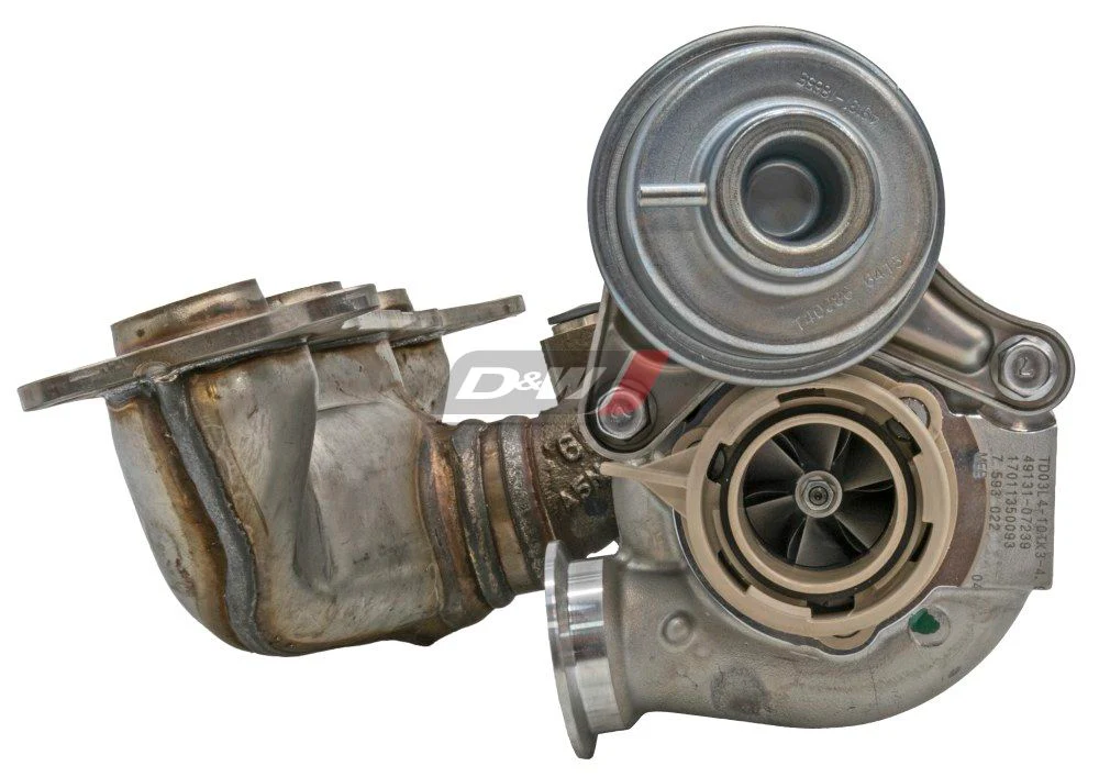 D&W Diesel - Genuine Mitsubishi Turbocharger BMW 3.0L N54 Twin Turbo (X6 & 740i) - Image 6