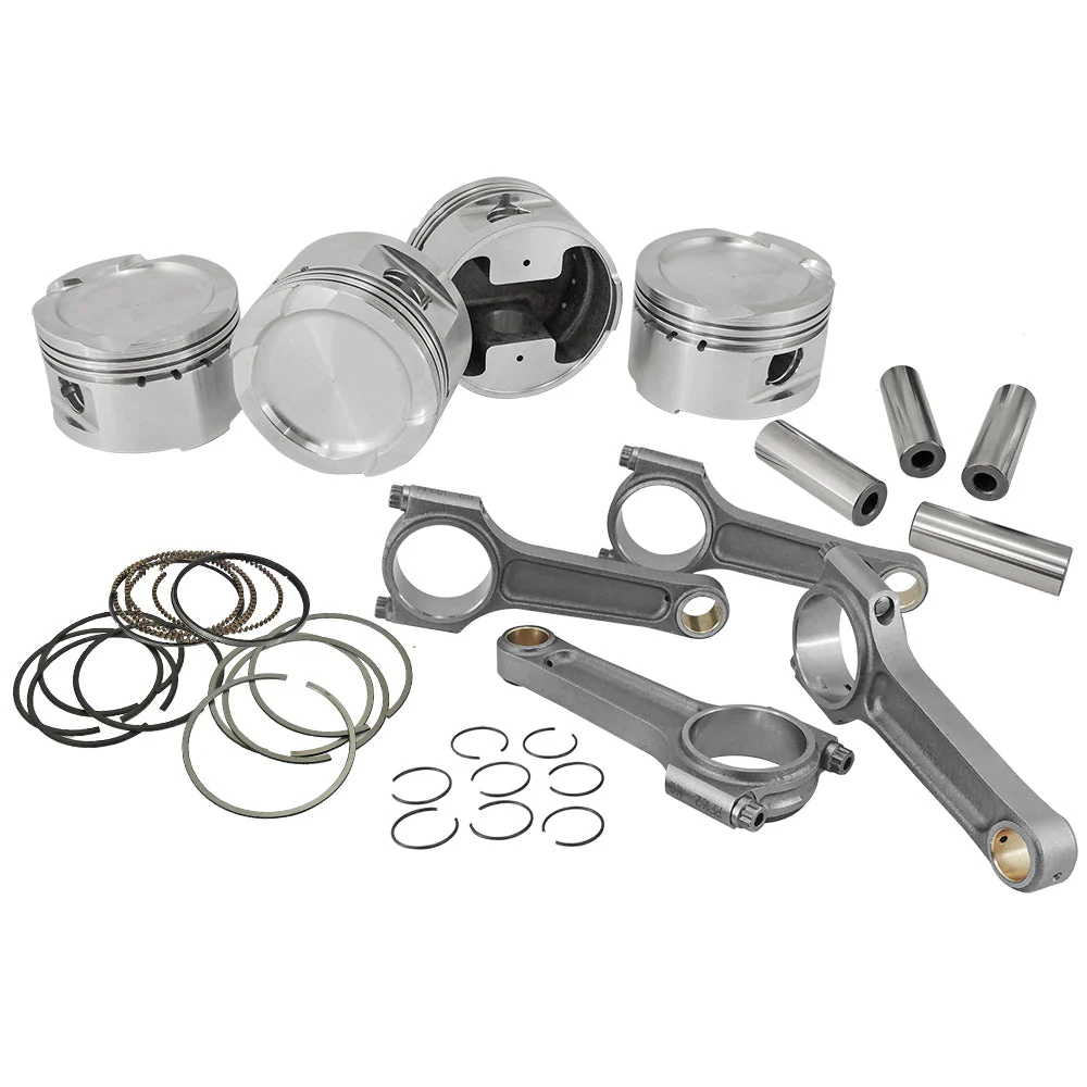 SPA TURBO Forged piston and Connecting rod kit for X20XEV / C20XE 2.0 / 2.2L 16V (87mm) Chevy Euro