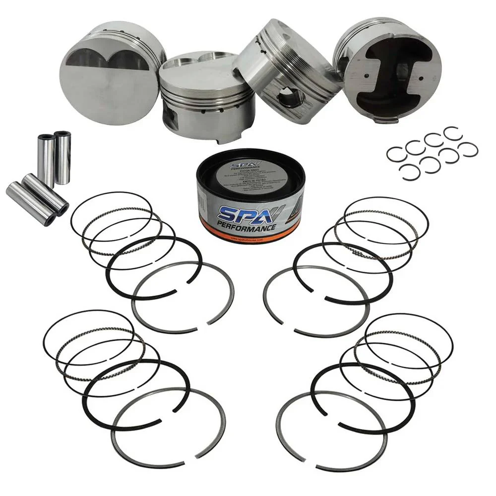SPA TURBO Forged piston and rings set 82.5mm VW 9A 2.0L 16V