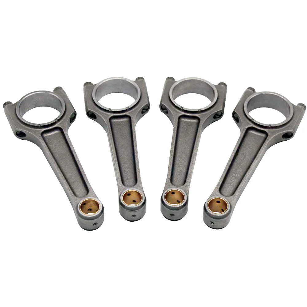 SPA TURBO Forged piston and rings set 83.5mm VW 2.0L 16V ABF + VW 159mm x 20mm High Performance Steel Basic Connecting Rod set 3/8" bolt (1000hp) - Image 6