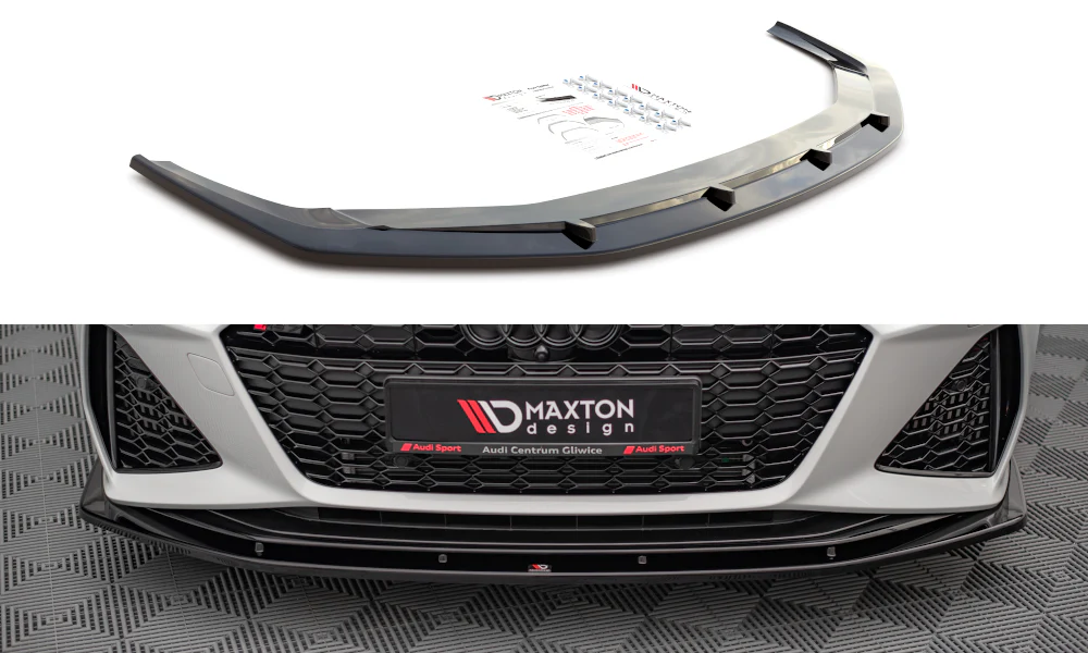 MAXTON DESIGN FRONT SPLITTER V2 AUDI RS6/RS7 C8 (2019-2023)
