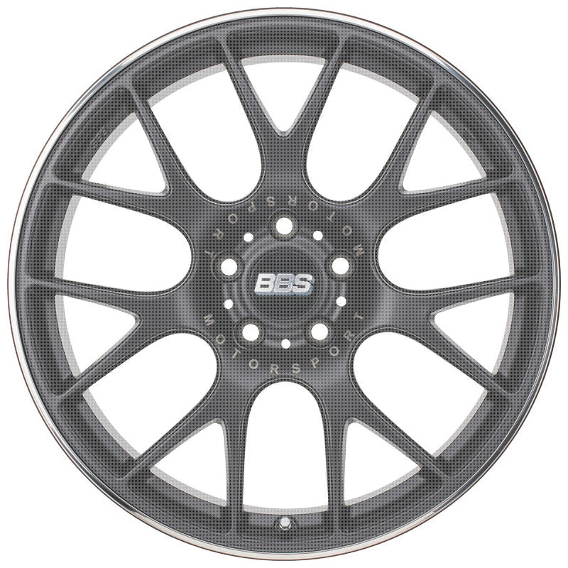 Genuine BBS CH-R Stainless Steel Rim Guard (19")