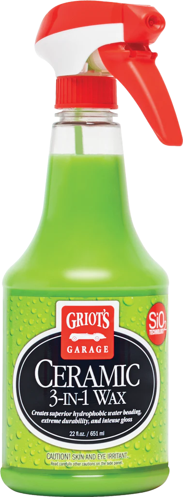 Griot's Garage 10978 3-in-1 Ceramic Wax 22oz