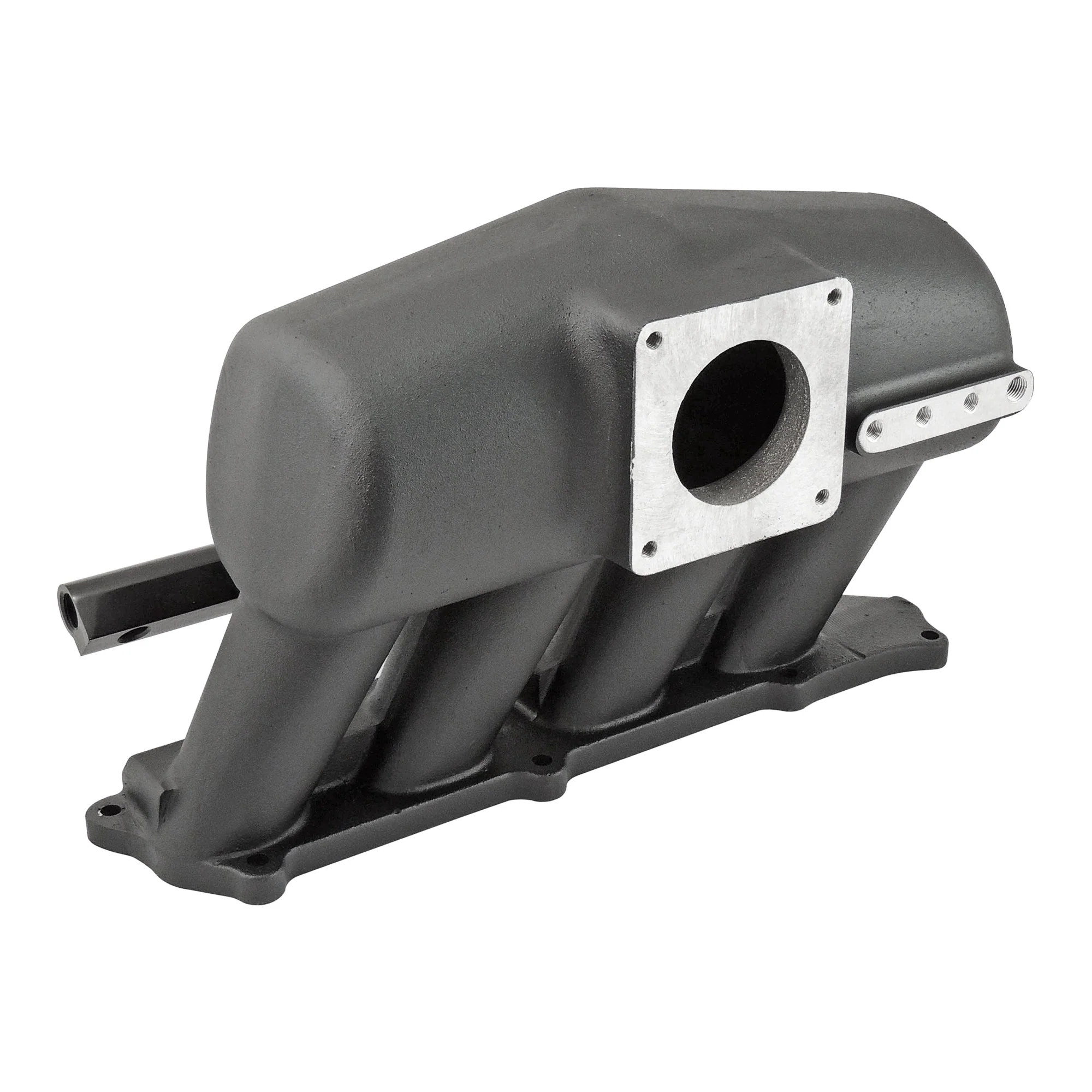 SPA TURBO Intake manifold for 8th gen Honda Civic SI (K20 engine) - 8 injectors - Mustang throttle - Black