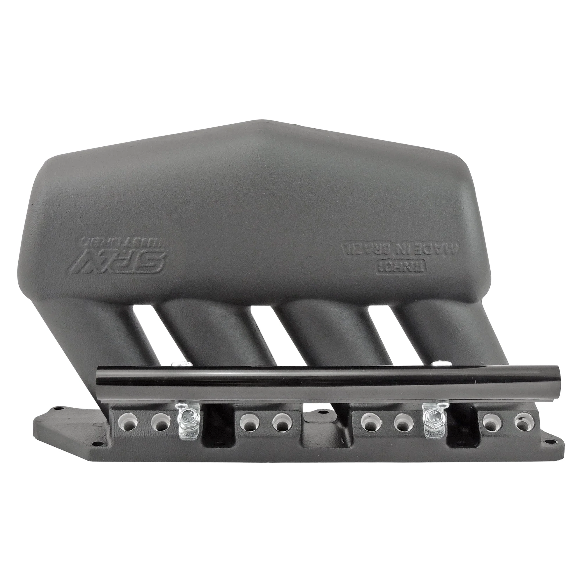 SPA TURBO Intake manifold for 8th gen Honda Civic SI (K20 engine) - 8 injectors - Mustang throttle - Black - Image 4