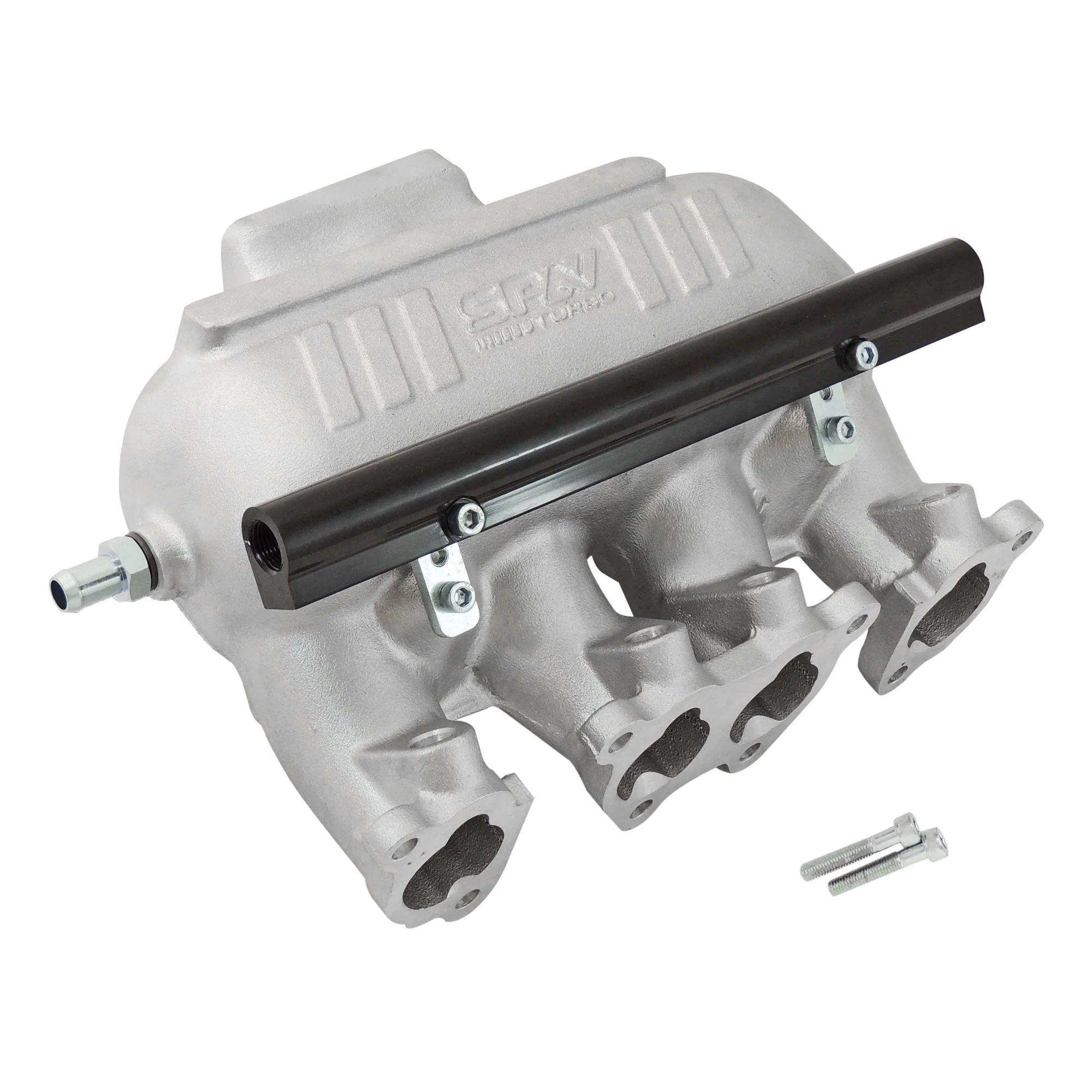 SPA TURBO INTAKE MANIFOLD VW 8V CROSS FLOW LONGITUDINAL - 4 INJECTORS - WITHOUT BOLT HOLES