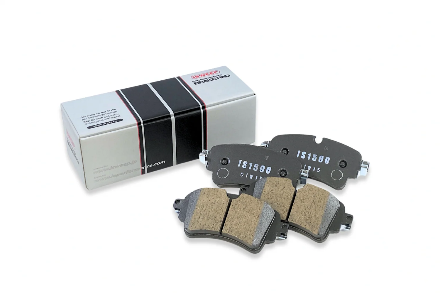 iSWEEP Brake Pads | Rear • A4/S4/A5/S5/RS5/SQ5 B9