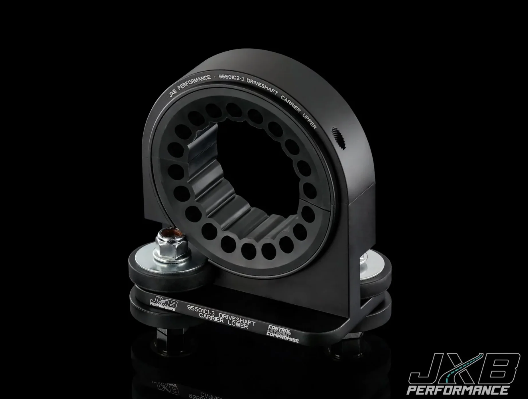 JXB Performance Driveshaft Center Support Bearing Carrier Upgrade - 955/957 Cayenne & 7L Touareg