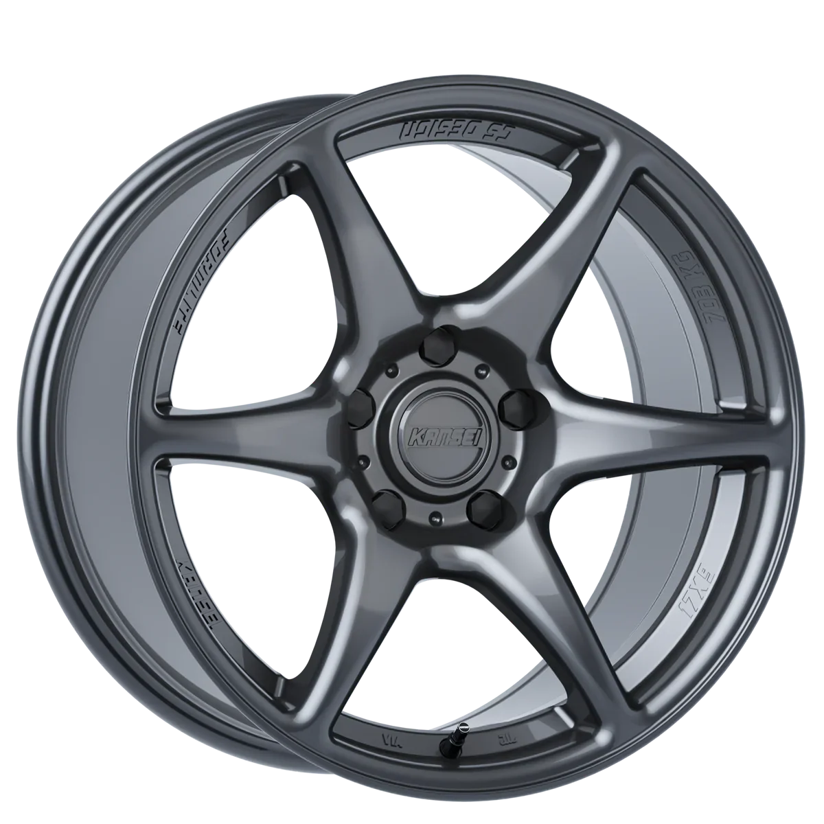 Kansei K11G Tandem 18x9in / 5x100 BP / 35mm Offset / 73.1mm Bore - Gloss Gunmetal Wheel