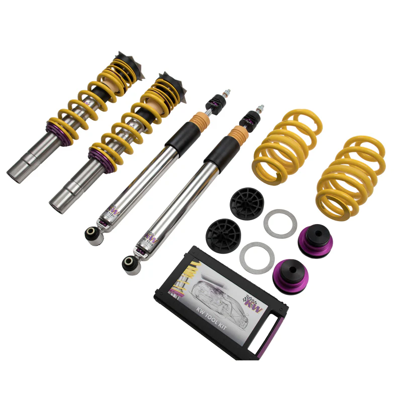 KW Coilover Kit V3 KW Coilover Kit V3 2018+ Audi S5 (B9) Coupe w/o Electronic Dampers (48.5mm) - Image 2