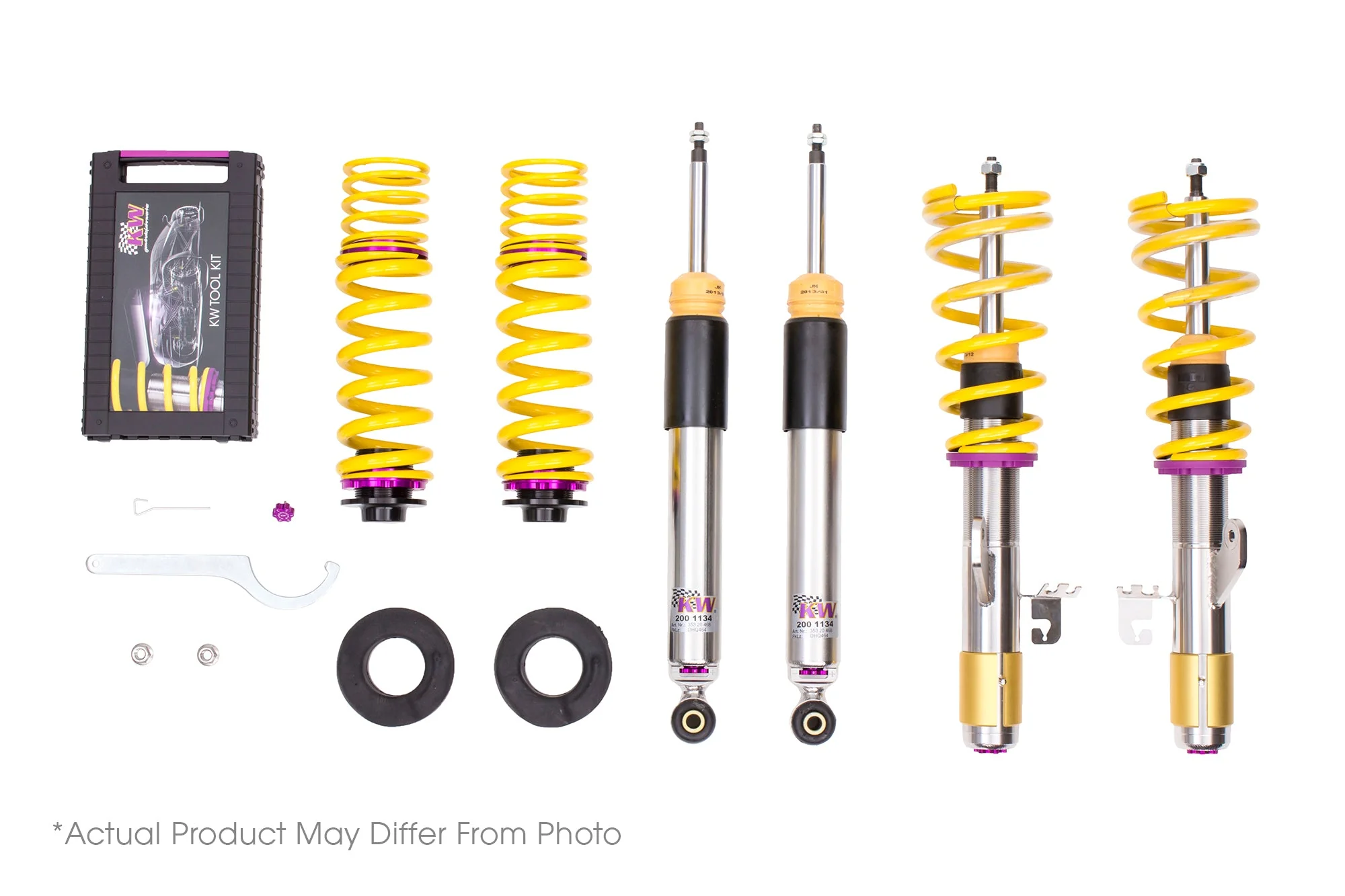 KW Coilover Kit V3 - Mini Cooper (F55) Hardtop 4DR, with Dynamic Damper Control - Image 4