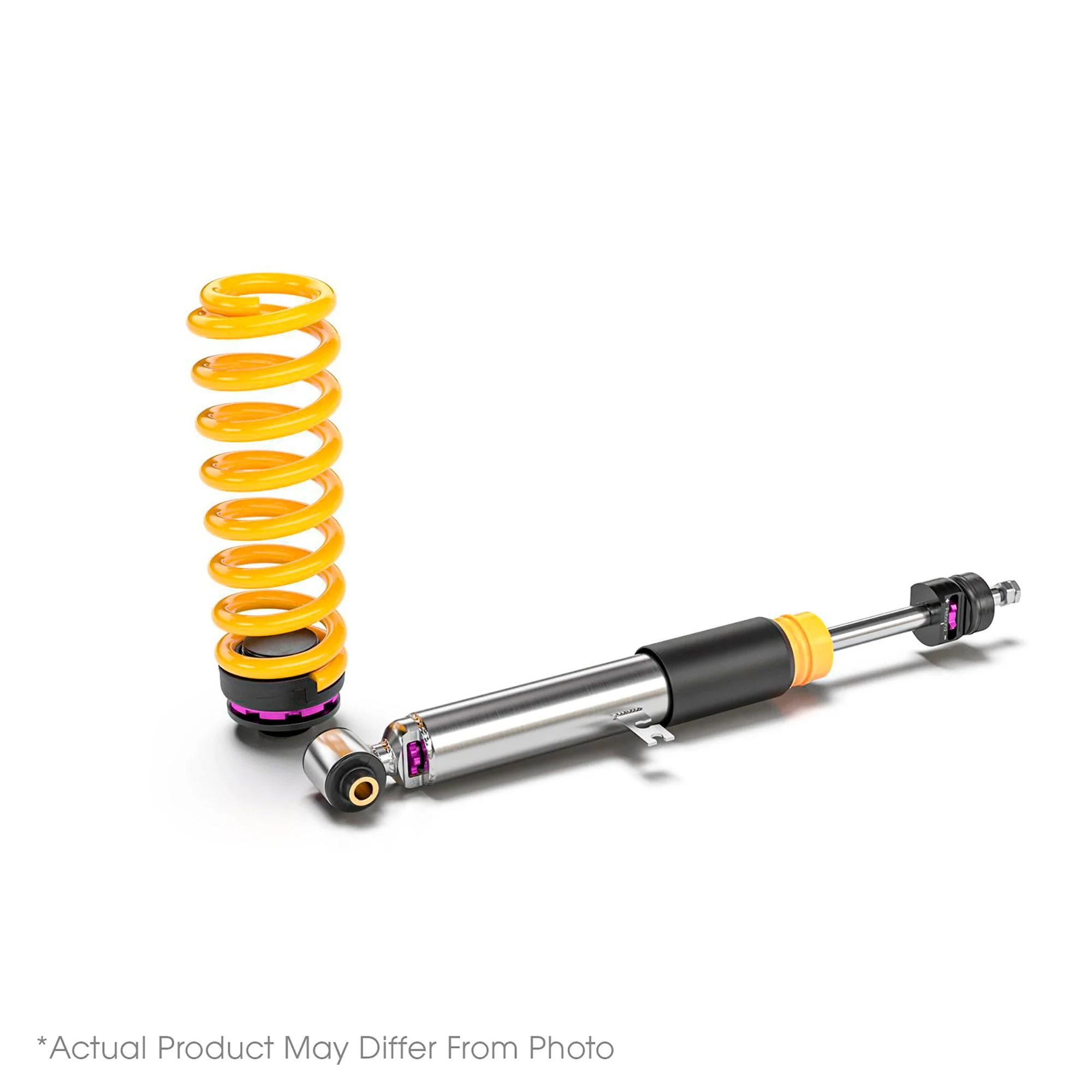 KW Suspensions V3 Leveling Coilover Bundle - VW Golf MK7 & MK8 GTI with electronic dampers - Image 4