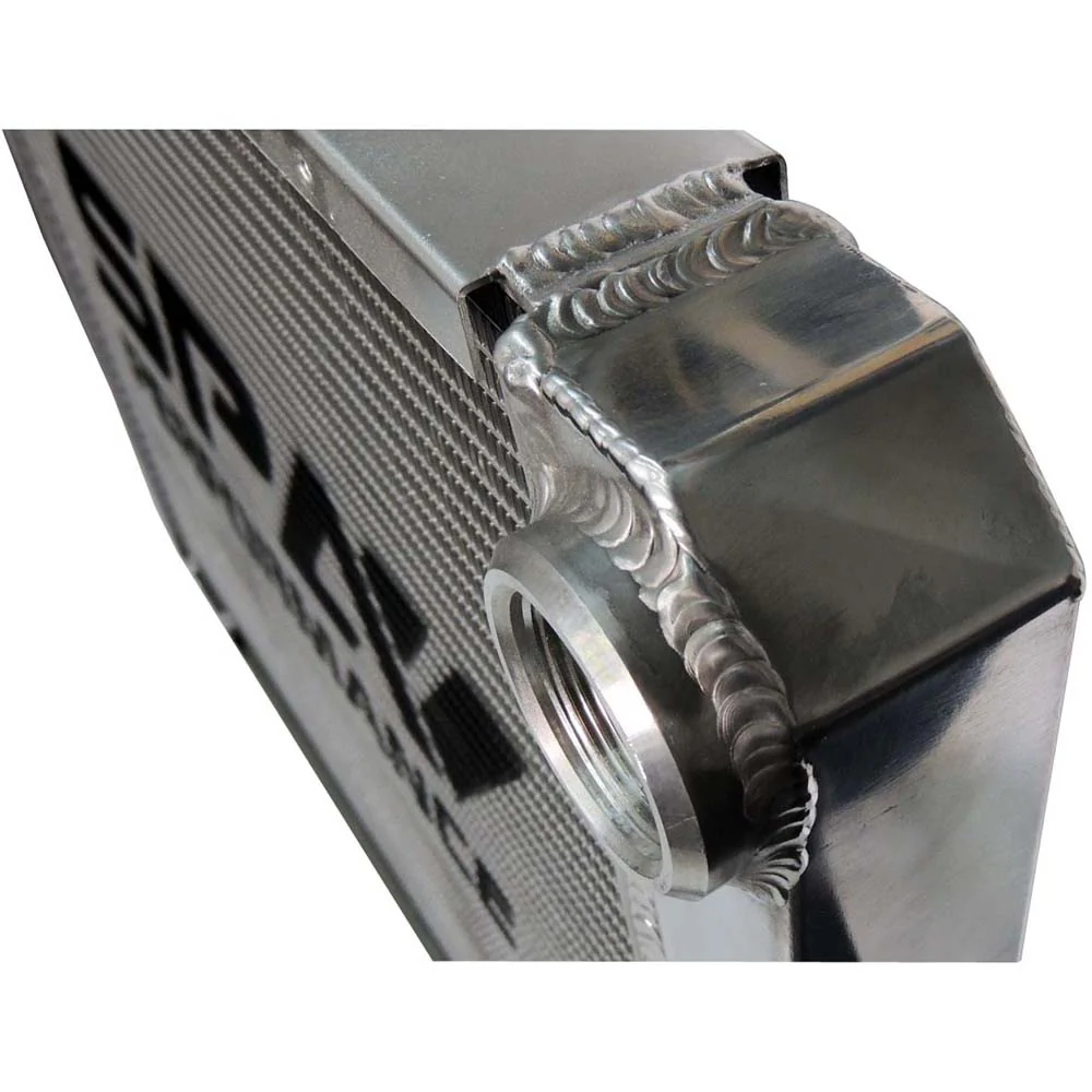 SPA TURBO Lightweight Late Model Radiator - Double Pass - 26.8" x 19.6" + Remote Fill Tank - Black Cap - Image 14
