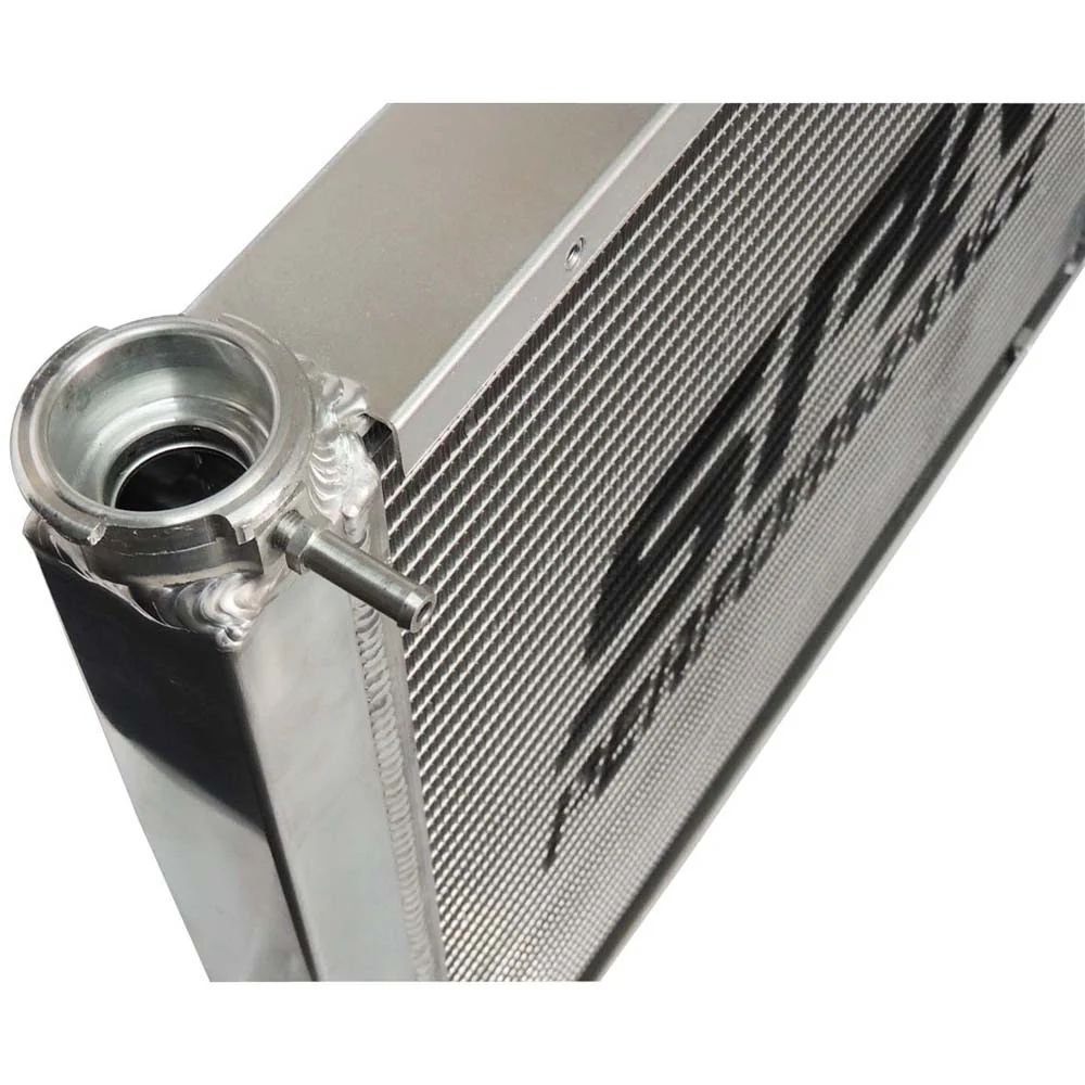 SPA TURBO Lightweight Late Model Radiator - Double Pass - 26.8" x 19.6" + Remote Fill Tank - Black Cap - Image 15