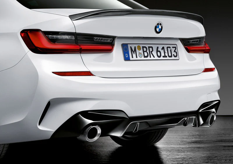 M Performance Rear Diffuser, Black - G20 330i/M340i