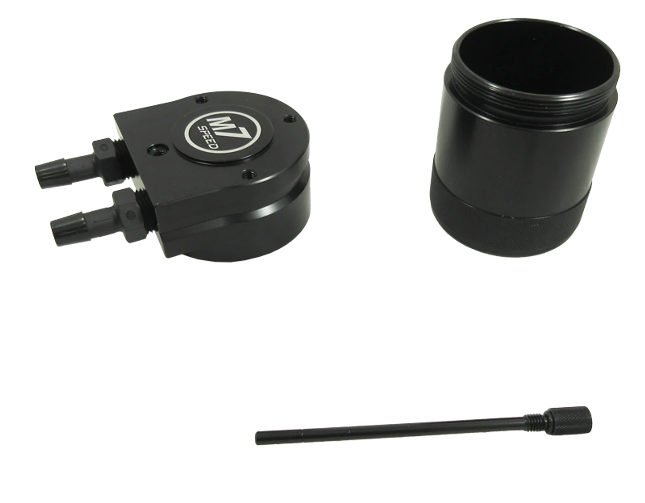 M7 Speed MINI Cooper Oil Catch Can Kit | 2011-2015 | N18B Engine | RED Hoses - Image 3