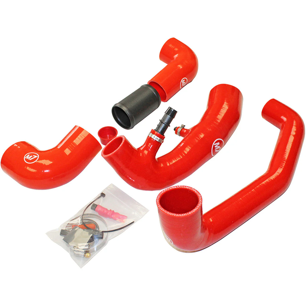 M7 Speed R60 MINI Cooper N18 Intake & Intercooler Hose Bundle | MINI Countryman-Paceman-Red - Image 2