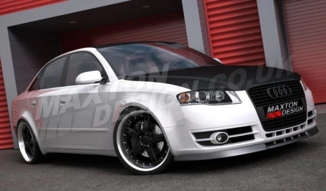 Maxton Design Audi B7 A4 Splitter / Spoiler - Standard Bumper - Image 2