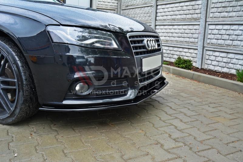 Maxton Design Audi B8 A4 Spoiler / Splitter V2 - Image 3