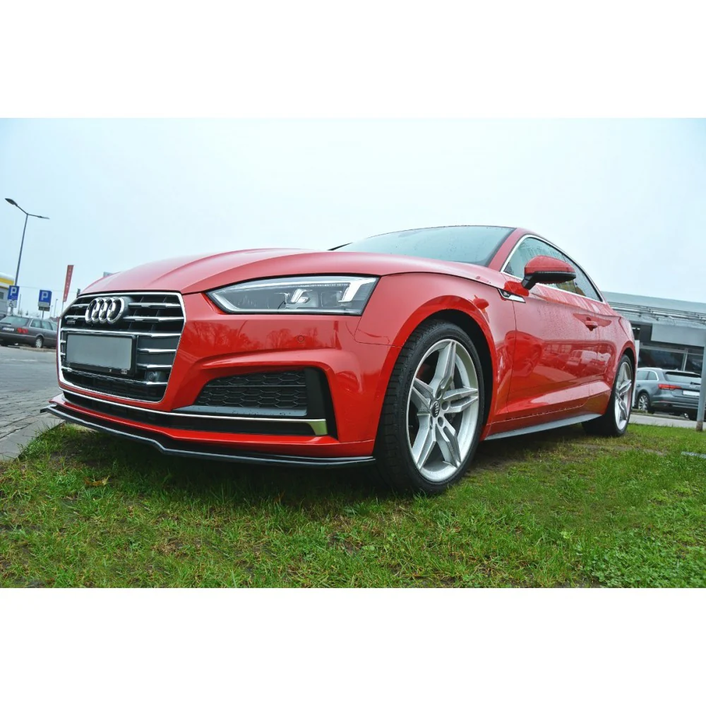 Maxton Design Front Splitter V.1 AUDI A5 Facelift S-LINE (2017 - UP) - Image 3