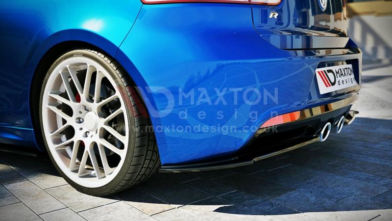 Maxton Design MK6 Golf R Rear Side Splitters - Image 3