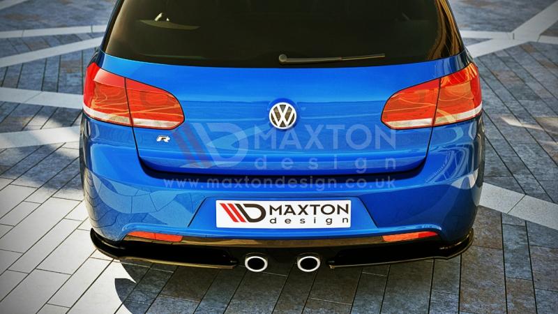 Maxton Design MK6 Golf R Rear Side Splitters - Image 4