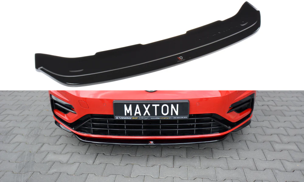 Maxton Design MK7.5 Facelift Golf R Front Bumper Splitter/Spoiler - V5