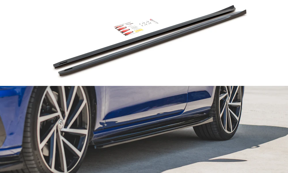Maxton Design MK7.5 GTI/Golf R Side Skirt Diffusers - V.4