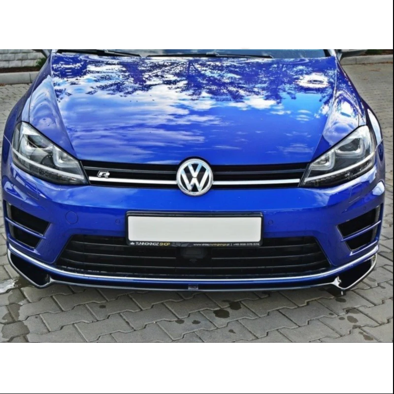 Maxton Design MK7 Golf R Front Bumper Splitter / Spoiler - Version 2