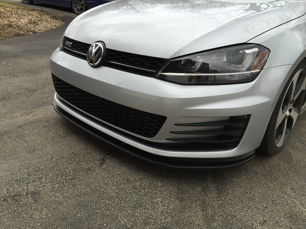 Maxton Design MK7 GTI Front Bumper Splitter / Spoiler - V1
