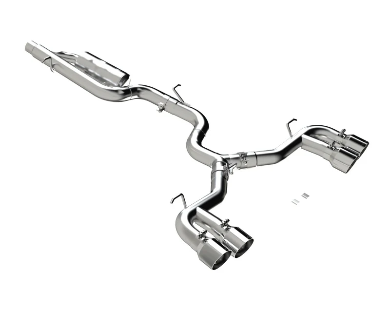 MBRP Volkswagen Golf R MK8 3" Cat-Back Quad Split Rear Valve Delete Exhaust