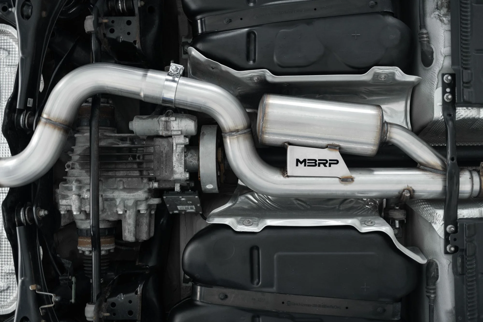 MBRP Armor Pro Series Catback Exhaust with Carbon Fiber Tips - MK7/MK7.5 Golf R - Image 6