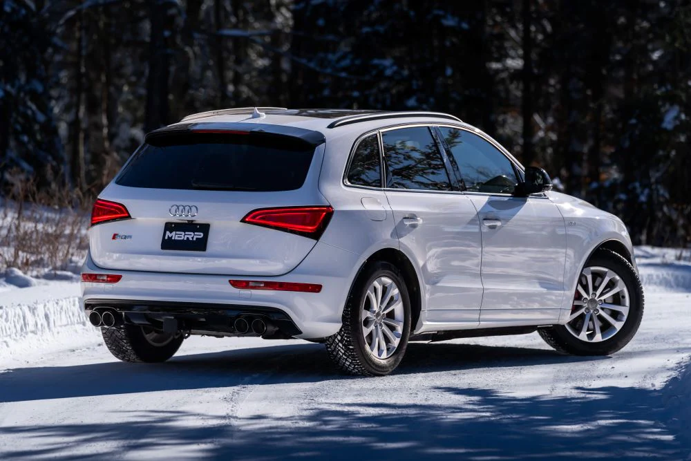 MBRP Armor Pro Series 2.5" Axle-Back, Dual Rear Exit with Quad Carbon Fiber Tips - Audi SQ5 (Gen 1) - Image 3
