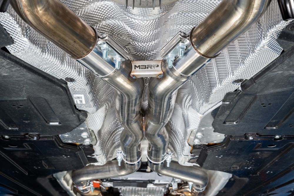 MBRP Armor Pro Series 3" Resonator Bypass, X-Pipe - M4 G82/ M3 G80 3.0L - Image 4