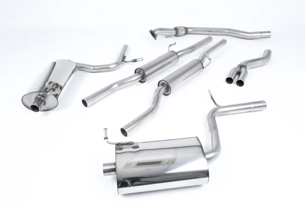Milltek Audi A4 (B7) Cat-back Exhaust System (Manual) - Polished Tips