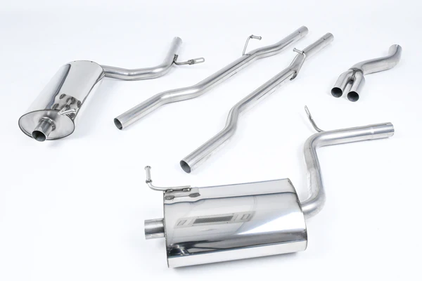 Milltek Audi A4 (B7) Cat-back Exhaust System with Polished Jet Tips (Non-Resonated)