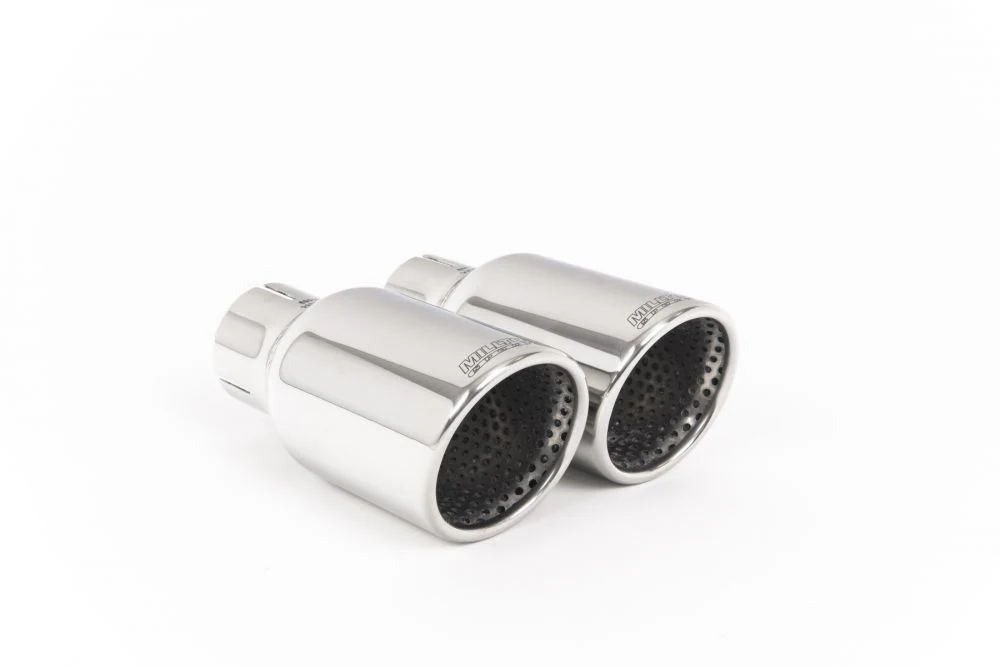 Milltek Audi A4 (B7) Cat-back Exhaust System with Polished Jet Tips (Non-Resonated) - Image 2