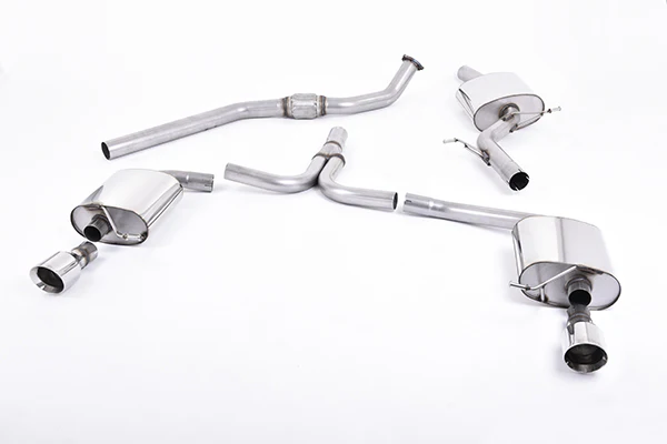 Milltek Audi A4/A5 (B8) Cat-back Exhaust System with Dual Outlet