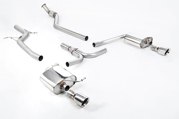 Milltek Audi A4 (B8) Cat-back Exhaust System with Dual Outlet (Non-Resonated)