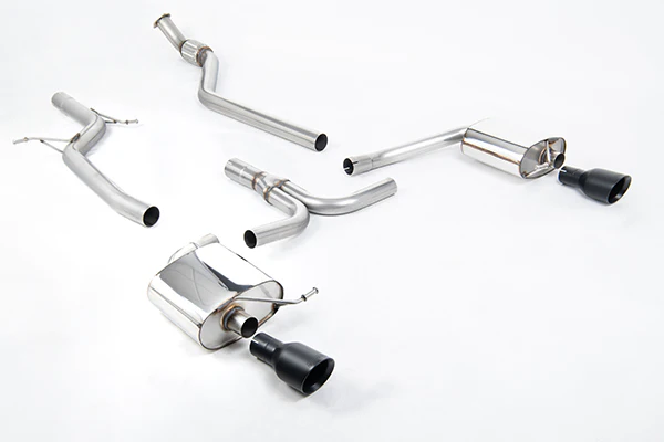Milltek Audi A4 (B8) Cat-back Exhaust System with Dual Outlet (Non-Resonated) - Image 2