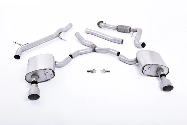 Milltek Audi A4 (B9) Cat-back Exhaust System (Non-Resonated) - Image 4