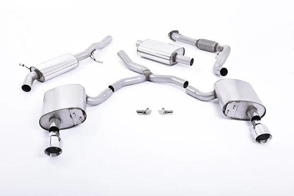 Milltek Audi A4 (B9) Cat-back Exhaust System (Resonated) - Image 3