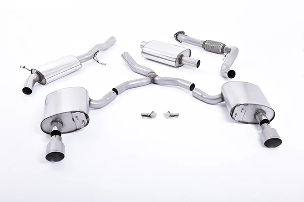 Milltek Audi A4 (B9) Cat-back Exhaust System (Resonated) - Image 4