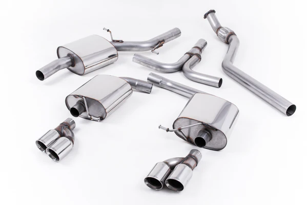 Milltek Audi A5 (B8) Cat-back Exhaust System with Quad Outlet