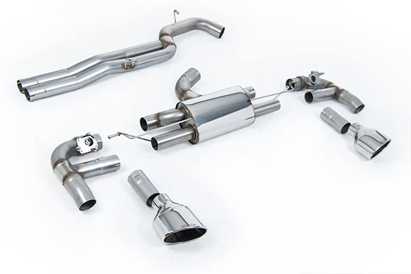 Milltek Audi RS3 (8V) Race Cat-back Exhaust System (Non-Resonated) - Image 3