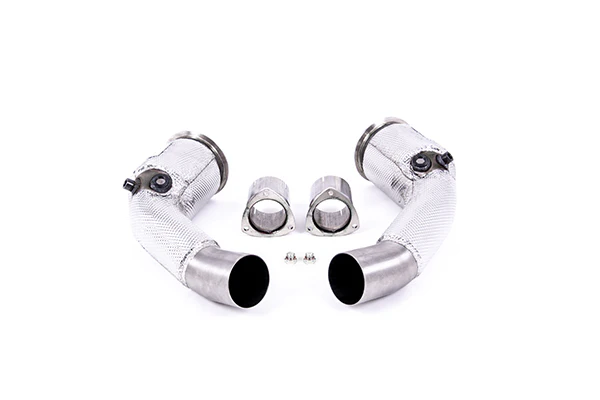 Milltek Audi RS6/RS7 (C8) & S8 (D5) Large-bore Downpipes and Cat Bypass Pipes
