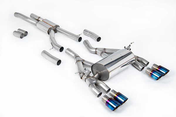 Milltek BMW F80 M3 & F82/83 M4 Cat-back Exhaust Equal Length System (Loudest)