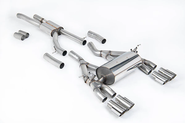Milltek BMW F80 M3 & F82/83 M4 Cat-back Exhaust Race System - Image 3